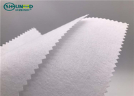 % 100 Polyester Nakış Taşıyıcı Kumaş 100cm Genişlik Ekstra Beyaz